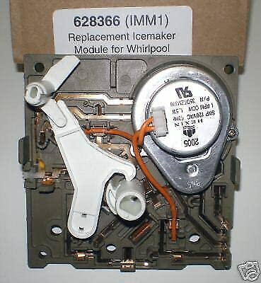 Módulo de máquina de hielo para refrigerador 628366 para Whirlpool Kenmore W10190935 AP4359694