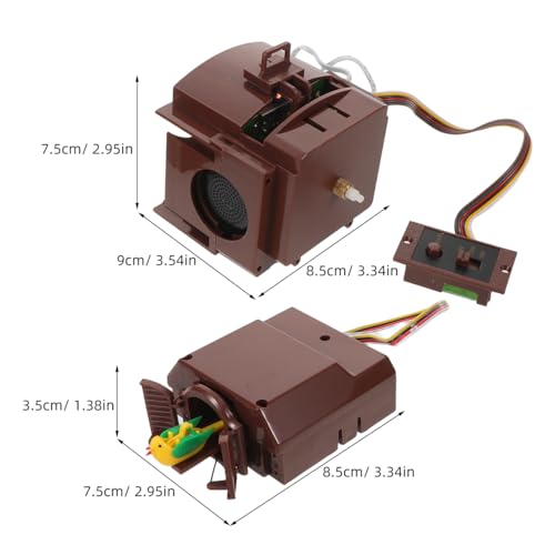 BESTonZON Cuckoo Clock Movement Replacement Parts Battery Operated Quartz Mechanism Kit for Repairing Vintage Wall Clocks DIY Wood Farmhouse Decor by BESTonZON - Used condition - Image 3