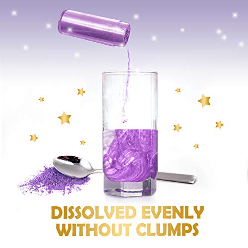 Original Stationery Mica Powder Pearl Pigment - Cosmetic Grade Metallic Color Set – Perfect For Crafts, Beautiful Mica Soap Making, Slime, Bath Bombs, Makeup, Nails - 12 Pack Gift Set #TOP3