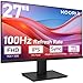Produktbild KOORUI PC Monitor 27 Zoll, Gaming Bildschirm 100Hz Full HD(1920 x 1080) mit integrierten Lautsprechern, HDMI, IPS Display, Neigungsverstellbar, Augenpflege, VESA-Wandmontage