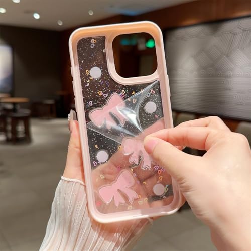 Coque iPhone 16 Pro Max nœud papillon 3D le cadeau idéal pour femmes et filles - 3