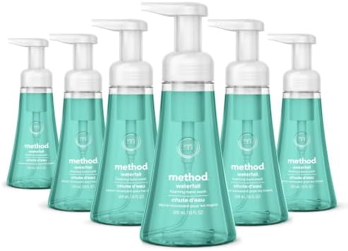 method Foaming Hand Wash, Waterfall, 10 fl oz, 6 pack