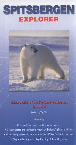 Spitsbergen Explorer: Visitor's Map of the Svalbard Archipelago (Norway) (Ocean Explorer Maps)