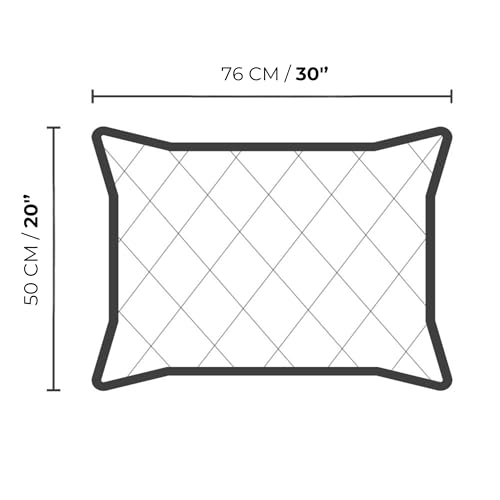 Almohada Lana Natural Queen Tamaño Clasico miniatura 5
