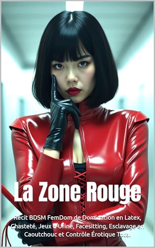 La Zone Rouge: Récit BDSM FemDom de Domination en Latex, Chasteté, Jeux d’Urine, Facesitting, Esclavage en Caoutchouc et Contrôle Érotique Total (French Edition)