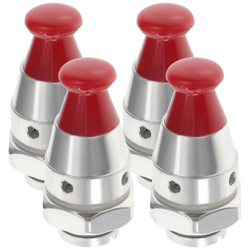 VILLCASE 4pcs Pressure Cooker Safety Valve Pressure Relief and Limiting Valves for Compatible with