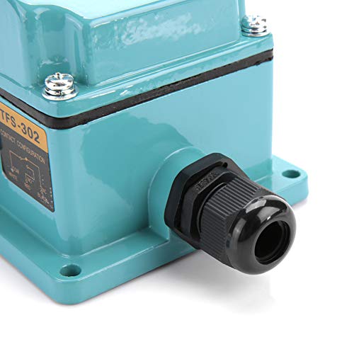 Interruptor de pedal TFS-302 de aluminio para evitar cortes y fallos 6