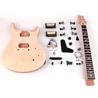 These replacement bodies are a great choice for experienced guitar builders looking for a better body, perfect for DIY guitars. DIY electric guitar kit includes: 22-grade rosewood fingerboard, mahogany neck and required hardware accessories (as seen ...