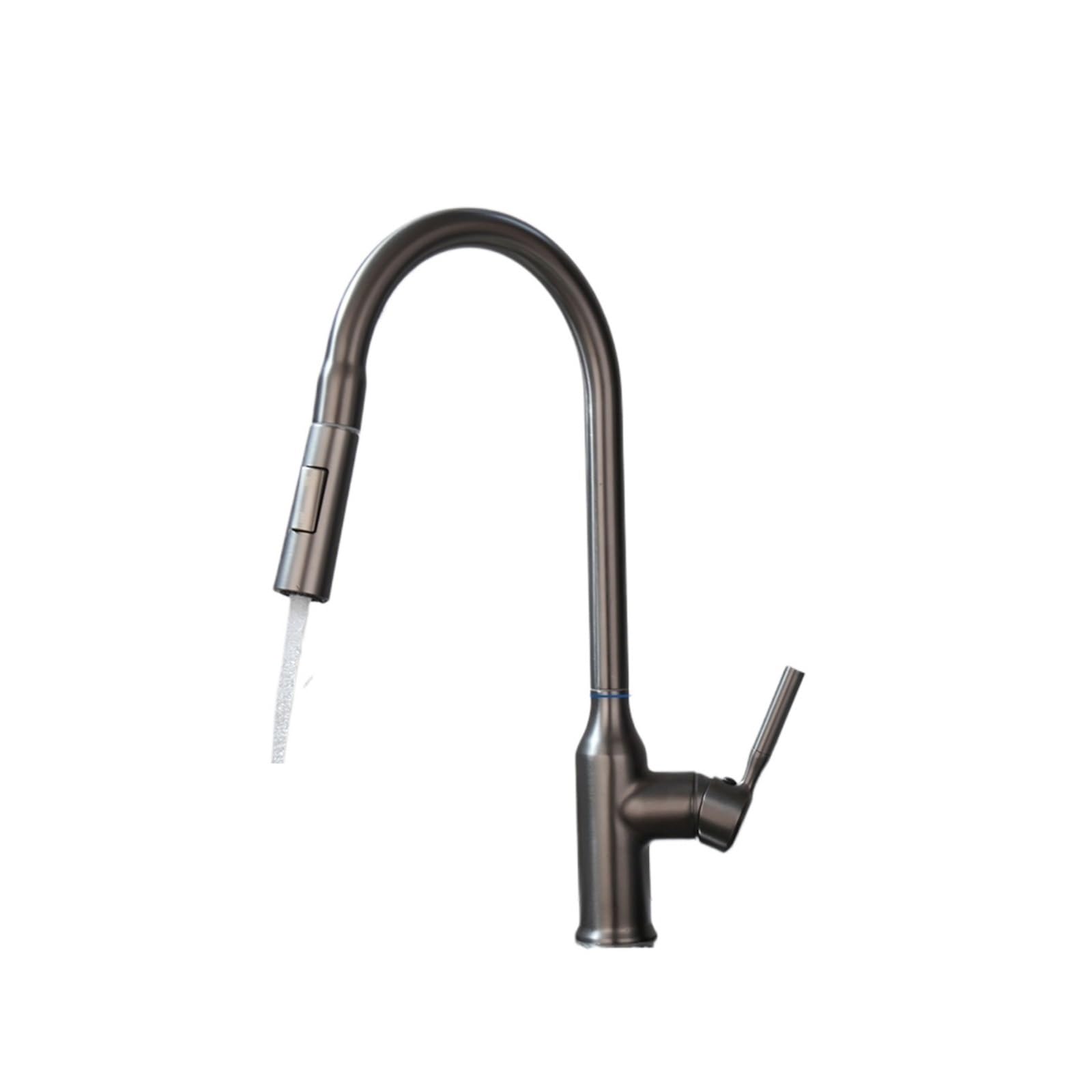 Robinet cuisine gris pistolet à douchette pour simplifier vos recettes quotidiennes