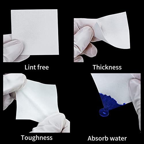 900 Gun Cleaning Patches - 2'' Gun Patches For .17-.223 Cal, 9Mm - Gun Patches For Firearms, Handgun, Rifle, Shot Gun (600 Round /300 Square) #TOP2