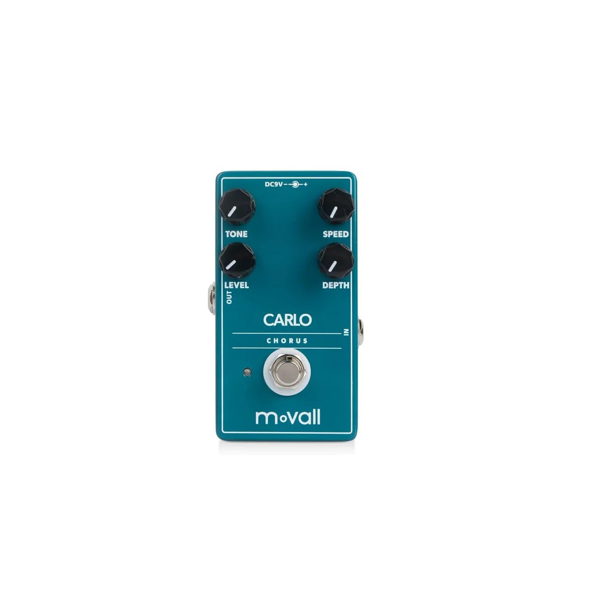 MP-112 Carlo Chorus Pedal de guitarra - Efectos de coro exuberantes, Compacto, true bypass
