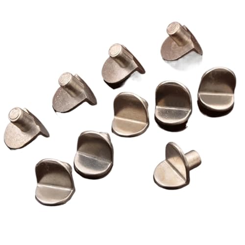 20 st justerbara metallfästen för glashyllor, möbelbeslag skåp, rätvinkliga nivelleringspinnar