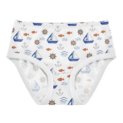 Girls' Underwear Ferry Ocean Fish Toddle Brief Panties 2302640