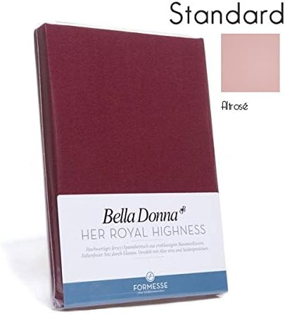 Bella Donna altrose Fitted Sheet 140 x 200 – 160 x 220 cm