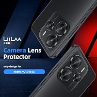 LiiLaa für Xiaomi Redmi Note 14 5G Kameraschutz-Schwarz – Ansicht 2