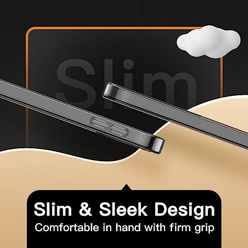 JETech Case for iPad (A16) 11th/10th Generation (2025/2022), Soft TPU Transparent Slim Shockproof Tablet Cover (Black) - Image 4