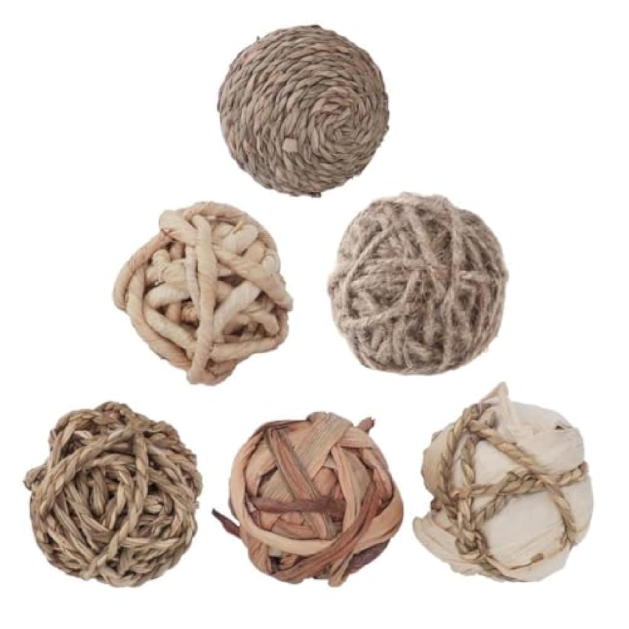 6Pcs Decorative Rattan Balls for Wedding Party Decor
