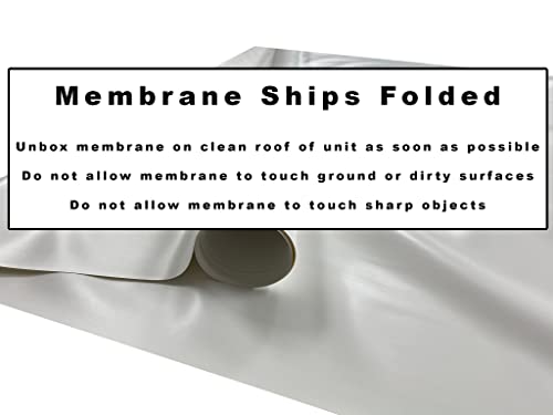 Class A Customs Pvc Extreme Duty Rv Rubber Roof Kit | 8.5 Ft Wide X 30 Ft Long | Rv Rubber Roof Membrane Kit | Rv Camper Trailer Rubber Roof Repair | Motor Home Roof #TOP6