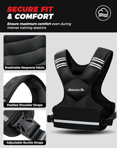 BAGAIL Adjustable Weighted Vest