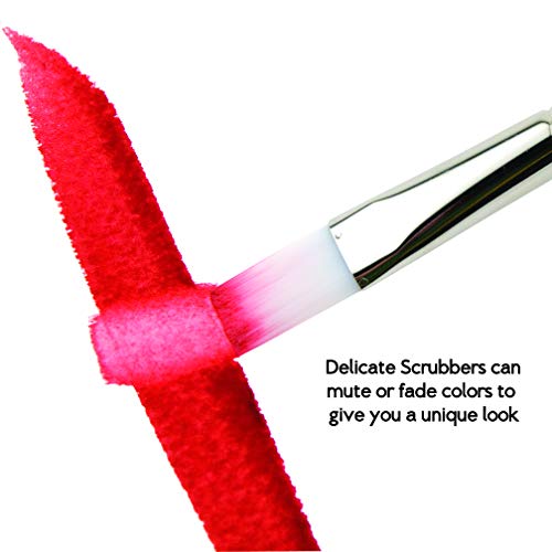 Creative Mark Scrubber Watercolor Brushes - Professional Watercolor Brushes For Scrubbing, Blotting, Re-Shaping Edges, And More! - Set Of 7 #TOP5