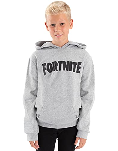 FORTNITE Hoodie Boys Kids Battle Royale Logo Game Jumper Sweater