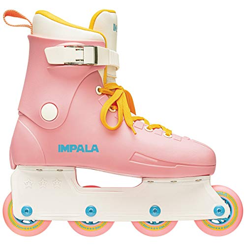 Impala Lightspeed Inline Skate (US 6 / EU 37 / UK 4, Pink/Yellow)