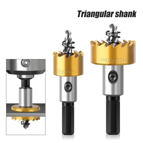 Set de 5 brocas para metal con punta de carburo Hilitand miniatura 6