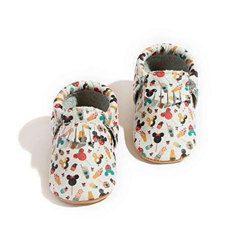 Image of Freshly Picked Soft Sole Leather City Moccasins, Baby Girl Shoes, Multiple Sizes and Colors