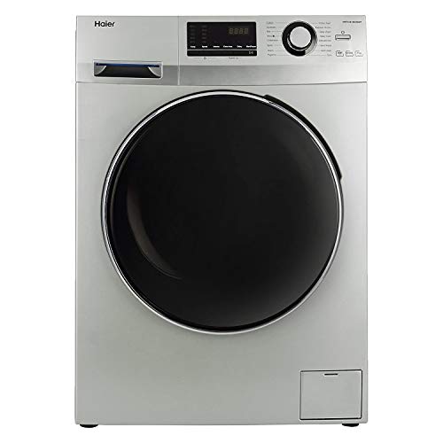Image of Haier 7 kg Fully-Automatic Front Loading Washing Machine (HW70-B12636NZP, Titanium Grey)