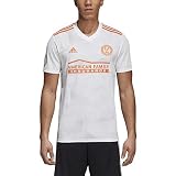 adidas Atlanta United FC Away Jersey - Men's Soccer XS White/Light Grey Solid/Orange