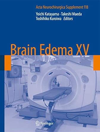 Brain Edema XV: 118 2013th Edition book cover