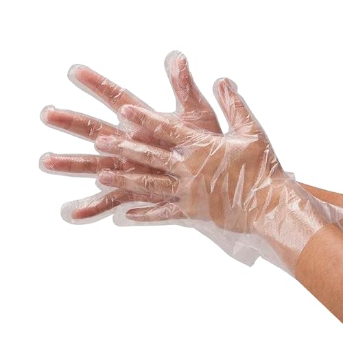 Image of Ezee Multipurpose Disposable Hand Gloves Pack of 600 | Transparent & Disposable Gloves | Universal Size Gloves | For Gardening, Cleaning and Public Areas