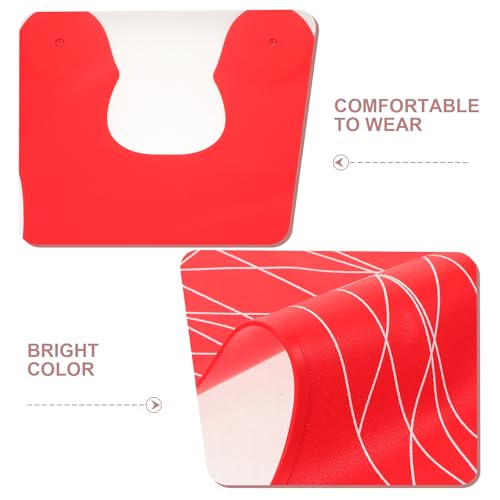 Capa vinílica roja antiestática para teñir cabello miniatura 3