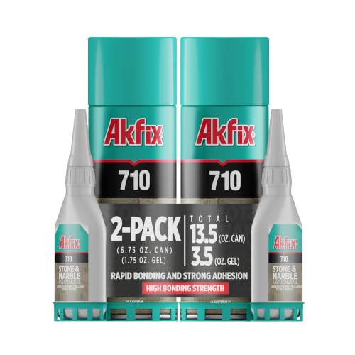 Akfix 710 Stone and Marble Fast Adhesive with Activator