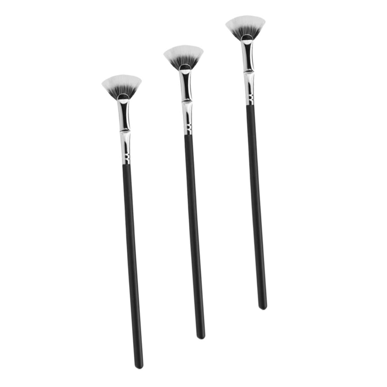 IWOWHERO 3pcs Mascara Set Eyelash Applicator Tool for Lash Extensions Soft Makeup Brush for Eyes and Versatile