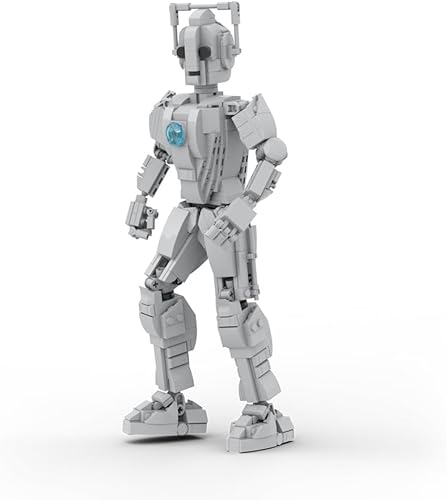 Juego de bloques de construcción de médico, modelo de bloques de construcción de figuras de ciberman, modelo clásico de ciencia ficción de la serie