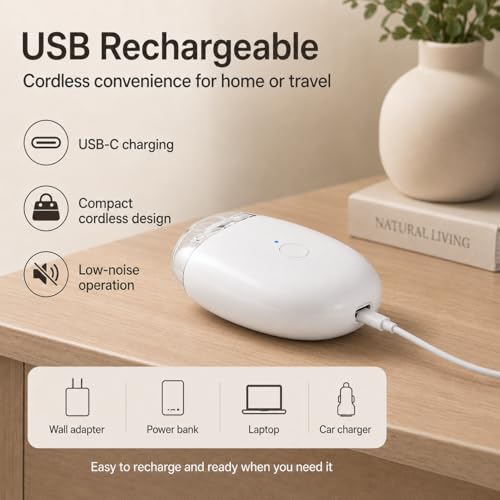 USB Electric Nail Clipper with 3 Speeds, LED Light and Debris Box - Image 5