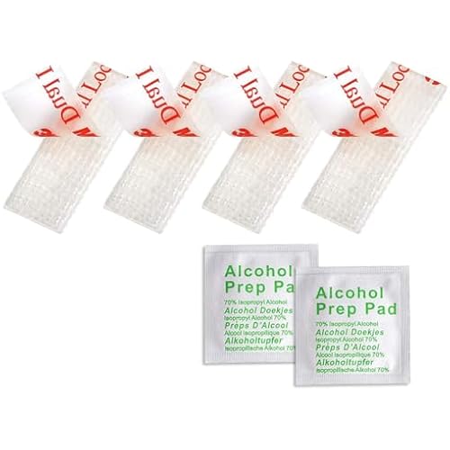 EZ Pass/IPass/IZoom/SunPass Mounting Strips 4Pcs 2 Sets, White
