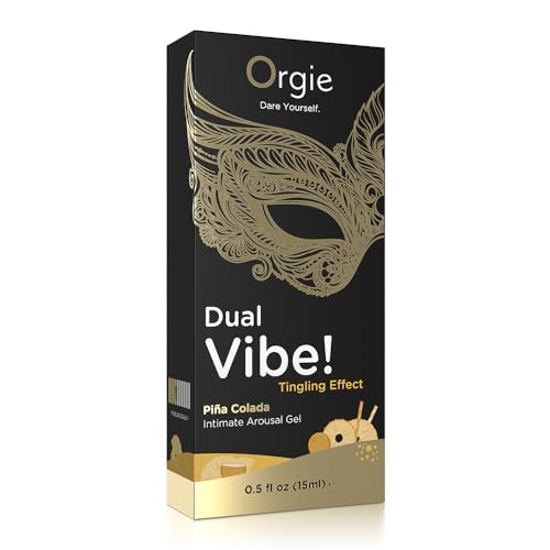 ORGIE Dual Vibe Pina Colada Crèmes et gels pour le soin intime 15 ml