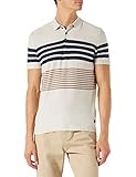 Polo Springfield Polo Rayas para Hombre, Tostado, M