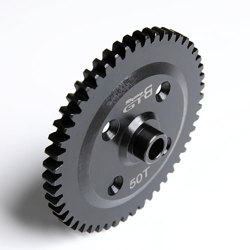 GTBRacing CNC Steel 50T Center Differential Spur Gear for 1/5 RC Car Losi DBXL-E 2.0 Upgrade Part
