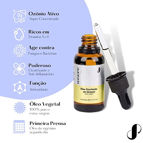 Oleo Ozonizado de Girassol Dermopac 30ml