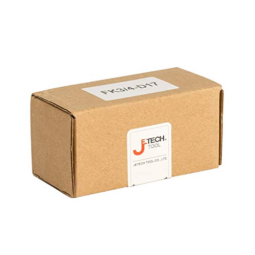Image of JETECH 17mm Deep Impact Socket, 3 /4-Inch Drive 6-Point Metric, Cr-Mo Alloy Steel Heat-Treated, Extended Length for Impact Wrenches & Heavy Equipment