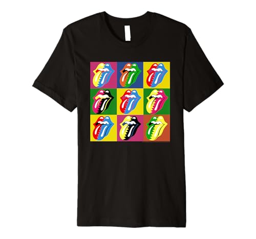 Mens The Rolling Stones Multi-Tongue Premium T-Shirt