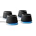 AmazonBasics USB-Powered PC Computer Speakers with Dynamic Sound | Black, 4-pack