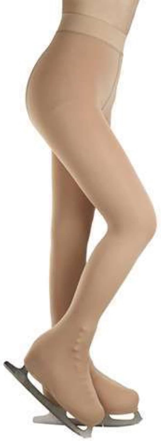 Valcatch Ice Skate Figure Skating Tights for Girls Youth Light Weight Fleece Pants Practice Performance Base Layer