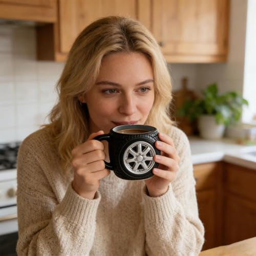 Genérico Tazas Divertidas,Recipiente Térmico 300ml Con Agarre Cómodo Para Bebidas | Tazas Aislantes De Café Y Agua | Para Leche Té Oficina Acampada Cumpleaños Regalos De Fiesta - imagen 2