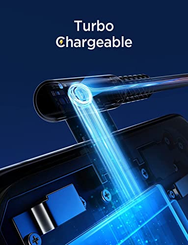 Image of AINOPE USB C Cable 60W 2-Pack 3.3ft Nylon Braided USB C to USB C Cable Type C Charger Fast Charging Right Angle USBC Cable Charger Cord for iPhone 16 Pro Max 15 Plus Samsung S24 S23 iPad Pro Blue