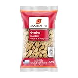 Geröstete & Gesalzene Pistazien aus Ägina (Griechenland) 200g – Premium Qualität – Knackig & Aromatisch – Ohne Zusatzstoffe – Perfekter Snack
