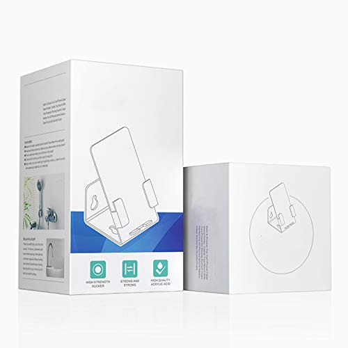 Jzmyxa Bath&Shower Cell Phone Stand Holder-Handset Bracket-Suction Cup Bracket -Suction Cup Holder, Holder's Tray Mounted With Two Strong Suction Cups Suit For Most Cell Phones #TOP6